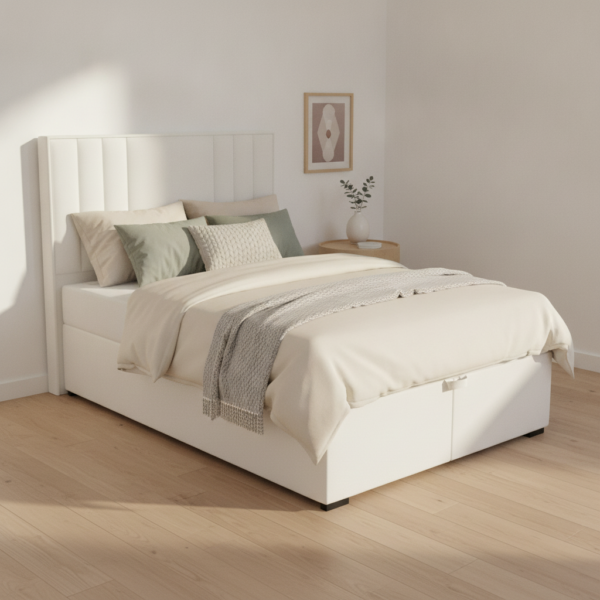 Łóżko kontynentalne Cosmo — aranzacja square